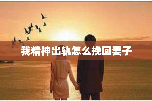 我精神出轨怎么挽回妻子