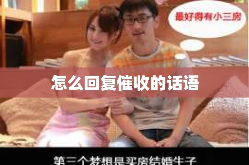 怎么回复催收的话语