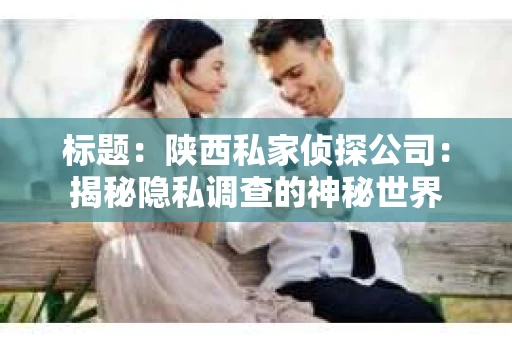 标题：陕西私家侦探公司：揭秘隐私调查的神秘世界