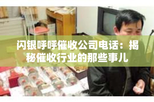 闪银呼呼催收公司电话：揭秘催收行业的那些事儿