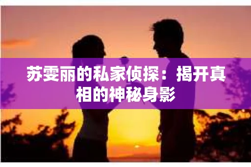 苏雯丽的私家侦探：揭开真相的神秘身影