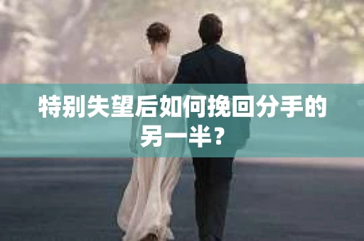 特别失望后如何挽回分手的另一半？