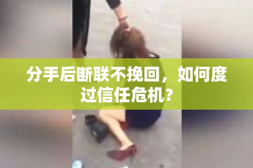 分手后断联不挽回，如何度过信任危机？