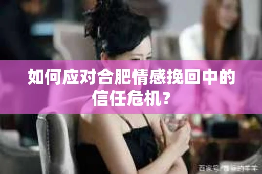 如何应对合肥情感挽回中的信任危机？