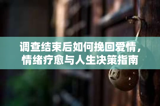 调查结束后如何挽回爱情，情绪疗愈与人生决策指南
