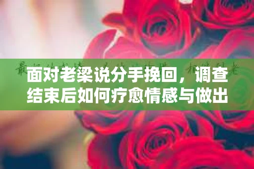 面对老梁说分手挽回，调查结束后如何疗愈情感与做出人生决策？