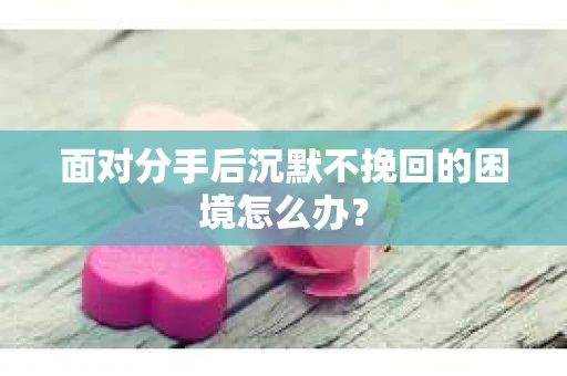 面对分手后沉默不挽回的困境怎么办？